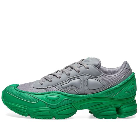 adidas x raf simons ozweego green grey|raf simons adidas sale.